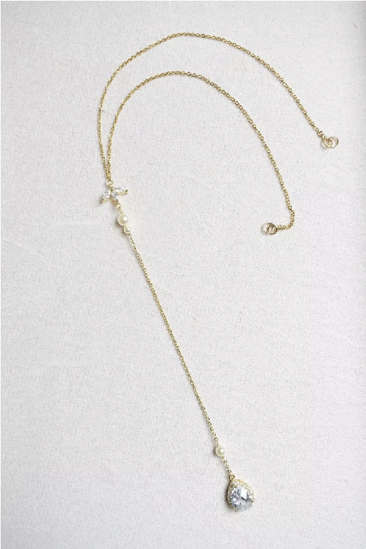 bijou de dos pour robe de mariée dos nu
